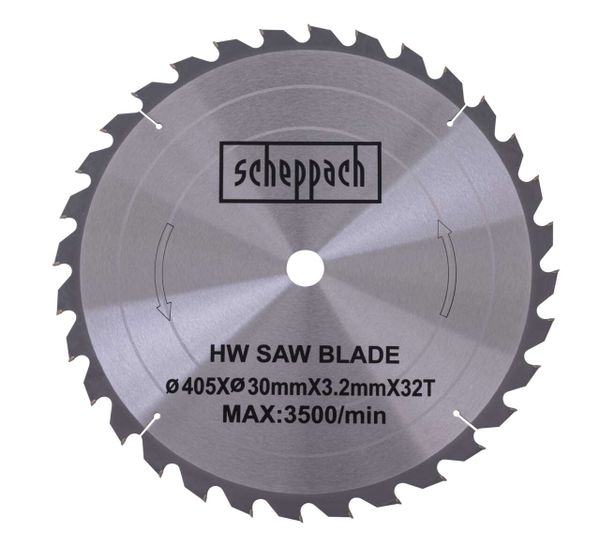 HW Kreissägeblatt Ø 405 x 30 x 3,2 x 2,2 mm / Z 32