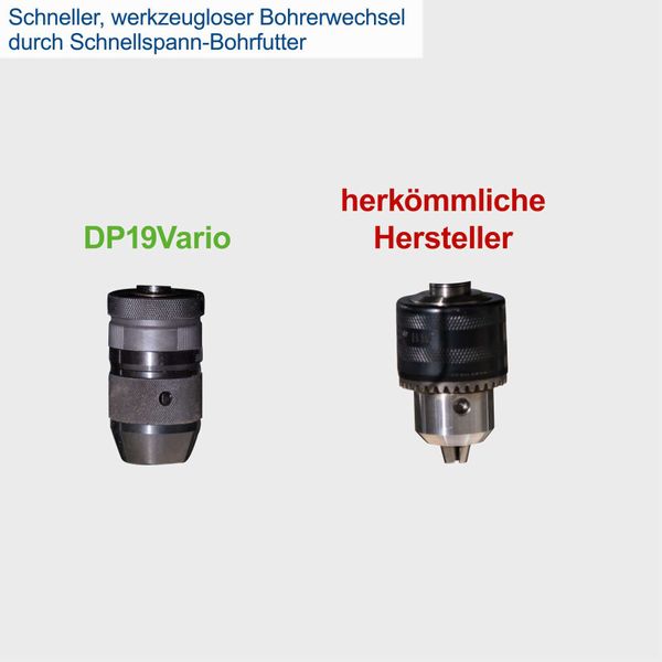 Tischbohrmaschine DP19Vario scheppach (DIY)
