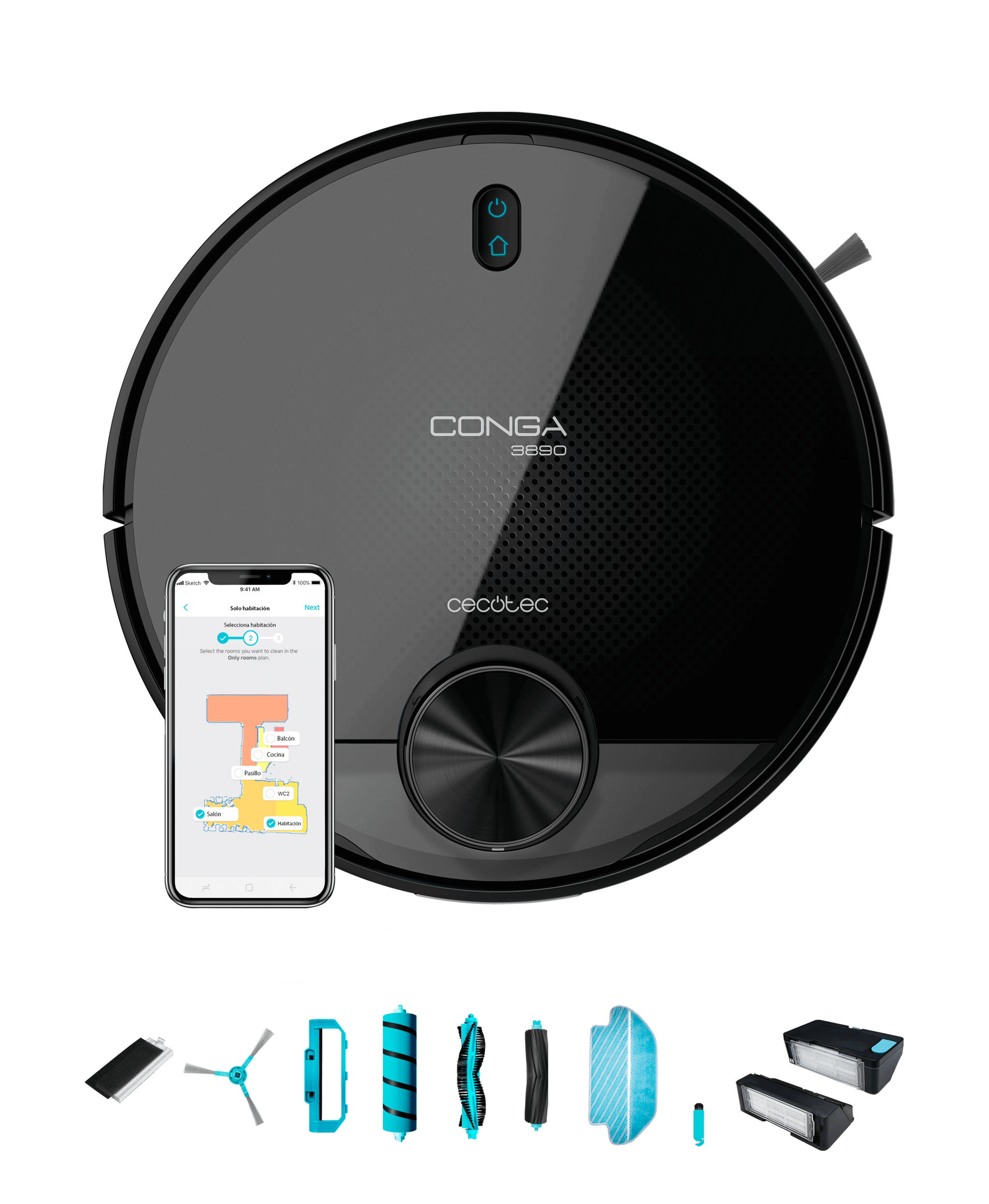 Cecotec Saugroboter Conga 3890 Ultra