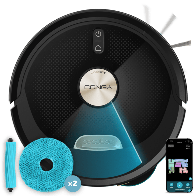 Cecotec Conga M100 Staubsaugroboter Spin AI