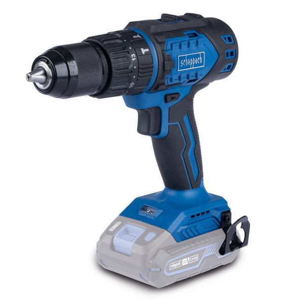 Scheppach Akku-Schlagbohrmaschine BC-CD60-X | Brushless | Drehmoment 60Nm | Drehmomentstufen 19+1+1