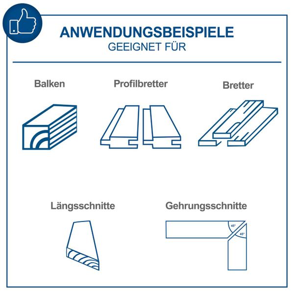 Scheppach Tischkreissäge HS105 - 80mm Schnitthöhe 2000W inkl. Verbreiterungen