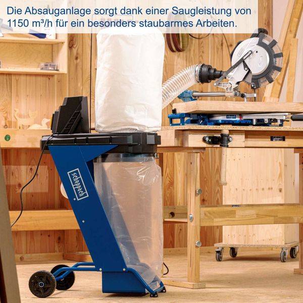 Absauganlage DC500 scheppach (DIY)
