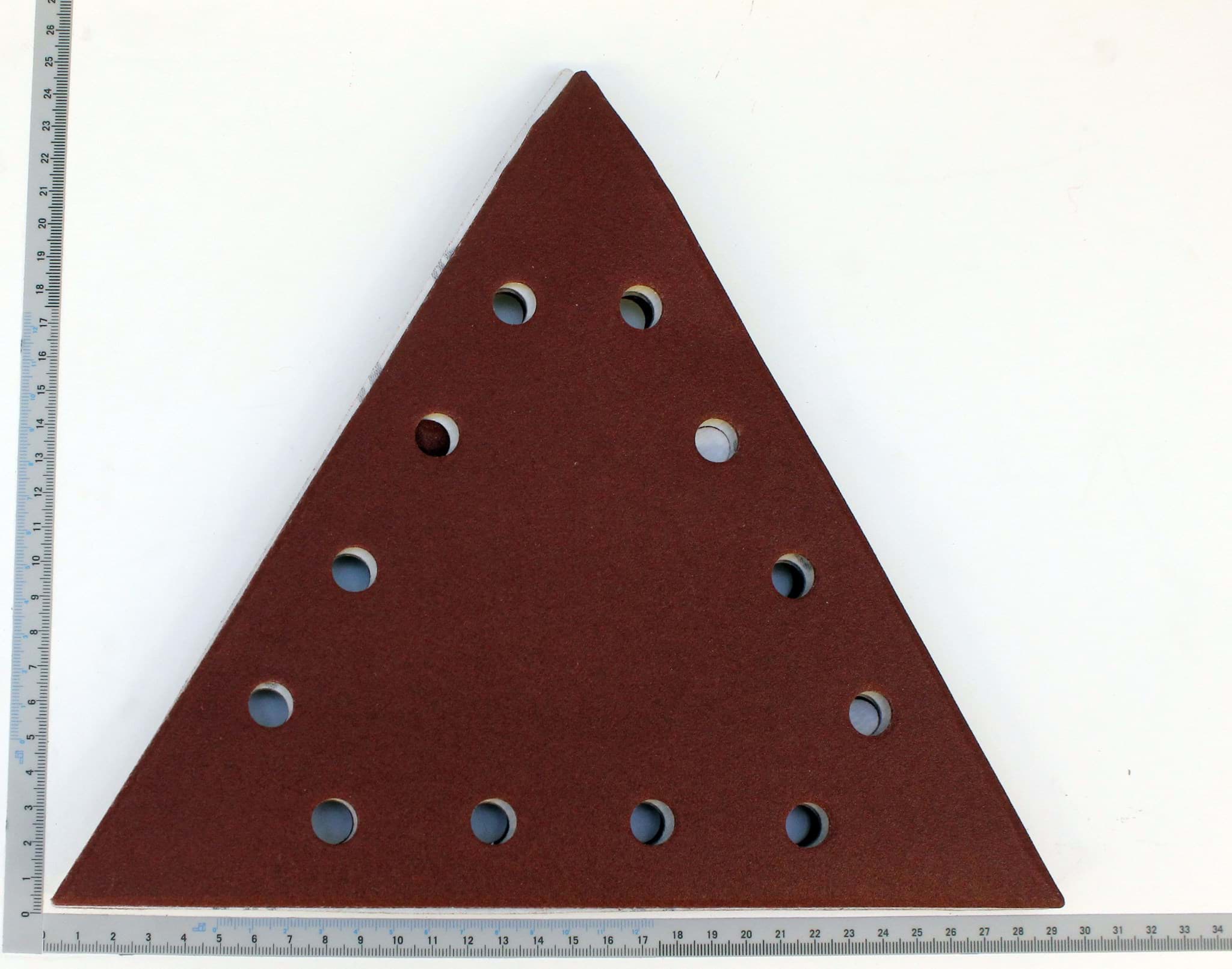 Scheppach Schleifpapier-Dreieckig K=120 Satz=10 Stück