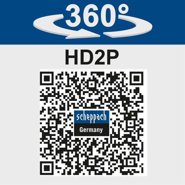 Scheppach Absauganlage HD2P - 1250W | Kunststoffgehäuse | inkl. Bohr-Absaugdüse & Saug-Blasdüse