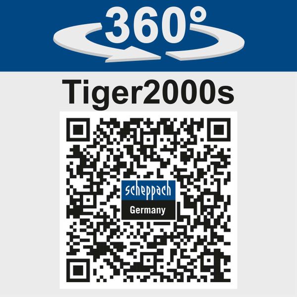 Scheppach Nass-Schleifsystem TIGER 2000S mit Zubehör, 200mm