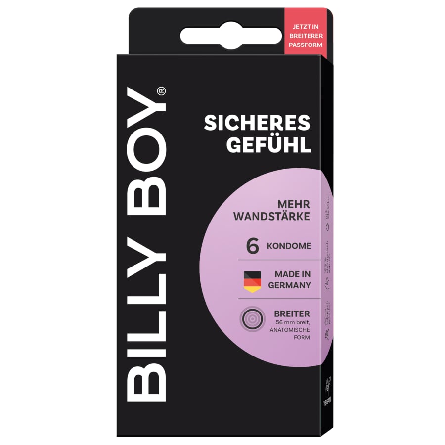 BILLY BOY Sicheres Gefühl, 6er Pack