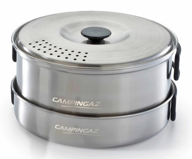 Campingaz Camping-Geschirrset aus Edelstahl, 5-teilig