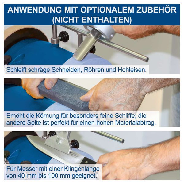 Scheppach Nass-Schleifsystem TIGER 2000S mit Zubehör, 200mm