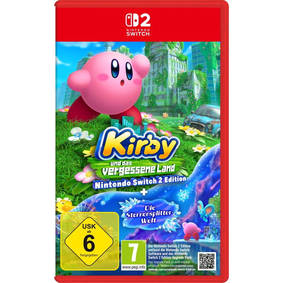 Nintendo Switch 2Edition+Sternen Spl.-Welt-Kirby u. d. Verg. Land