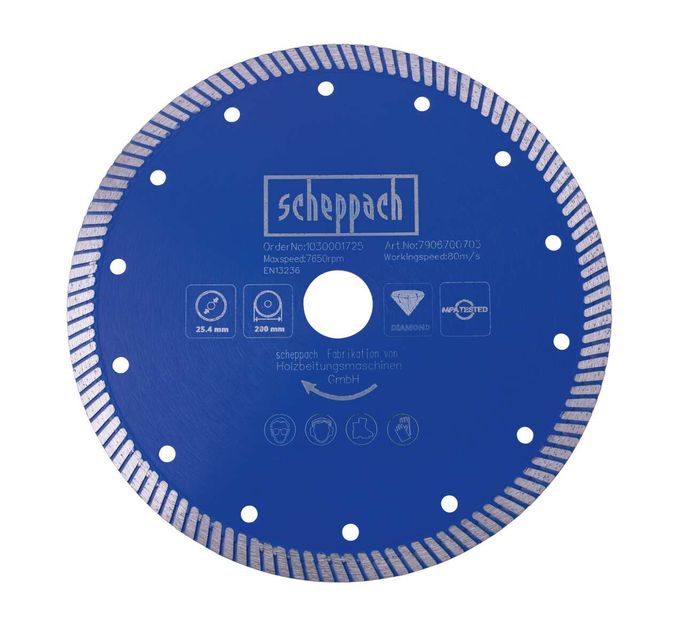 Diamant-Trennscheibe Ø 200 x 25,4 mm