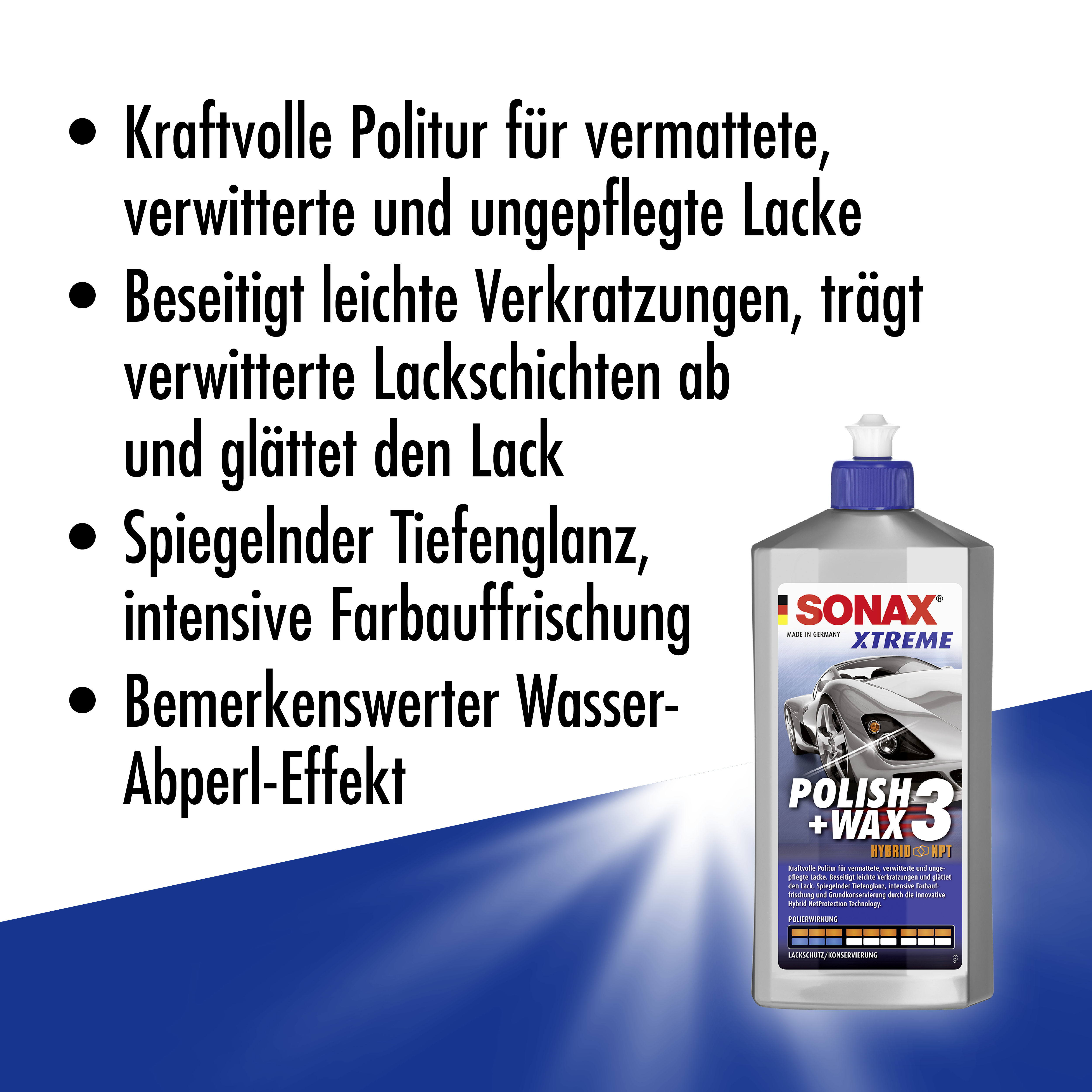 SONAX 02022000  XTREME Polish+Wax 3 500 ml