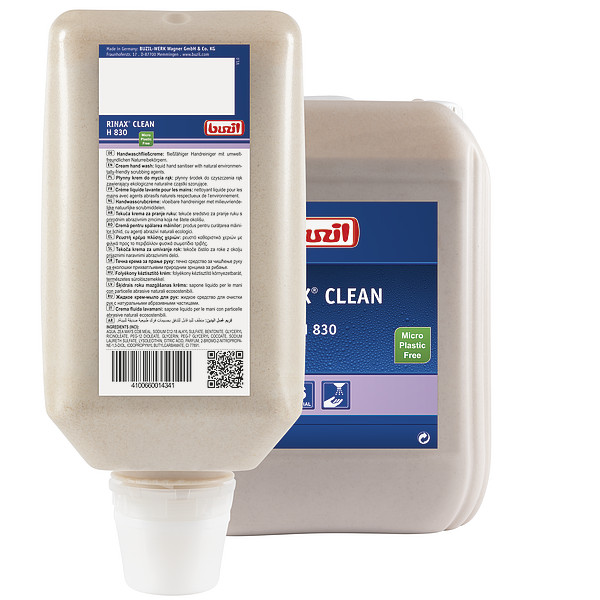 Buzil Handwaschfließcreme Rinax Clean H 830 Buzil Handwaschfließcreme Rinax Clean H 830