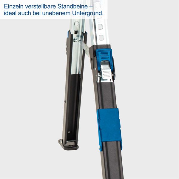 Scheppach Sägebock MWB600 | 61,8-82cm Höhe | 2x589 kg Traglast