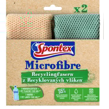 Spontex Microfibre Recyclingfasern 2 Stück