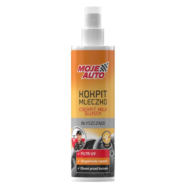 Moje Auto Cockpitmilch – Vanille Glänzend 300 ml