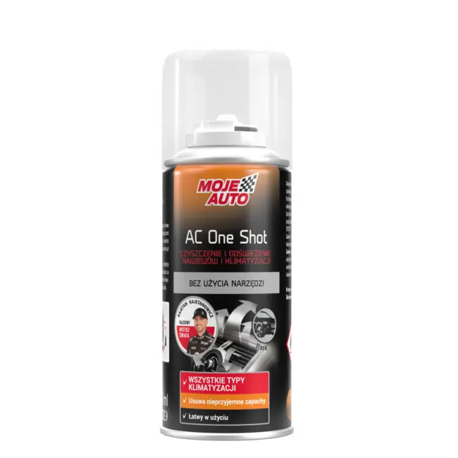 Moje Auto – AC ONE SHOT Klimaanlagen- und Lüftungserfrischer – Black 150 ml