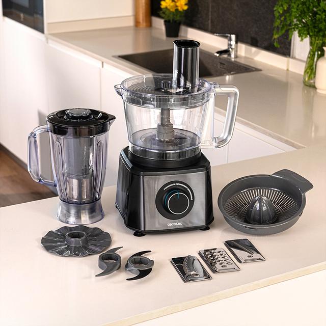 Cecotec Paprika 2000 Full Küchenmaschine mit einer maximalen Leistung von 2000 W