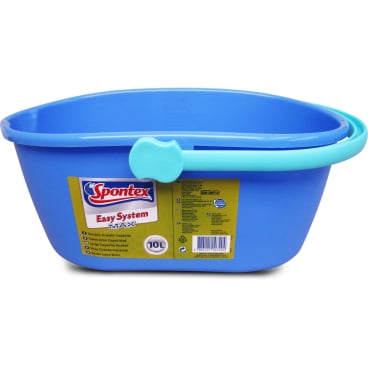 Spontex Eimer Easy System, 10 Liter – Farbe: blau