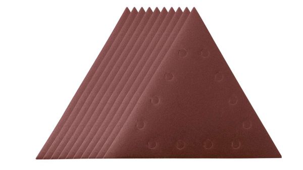 Schleifpapier-Dreieckig K=150 Satz=10 Stück
