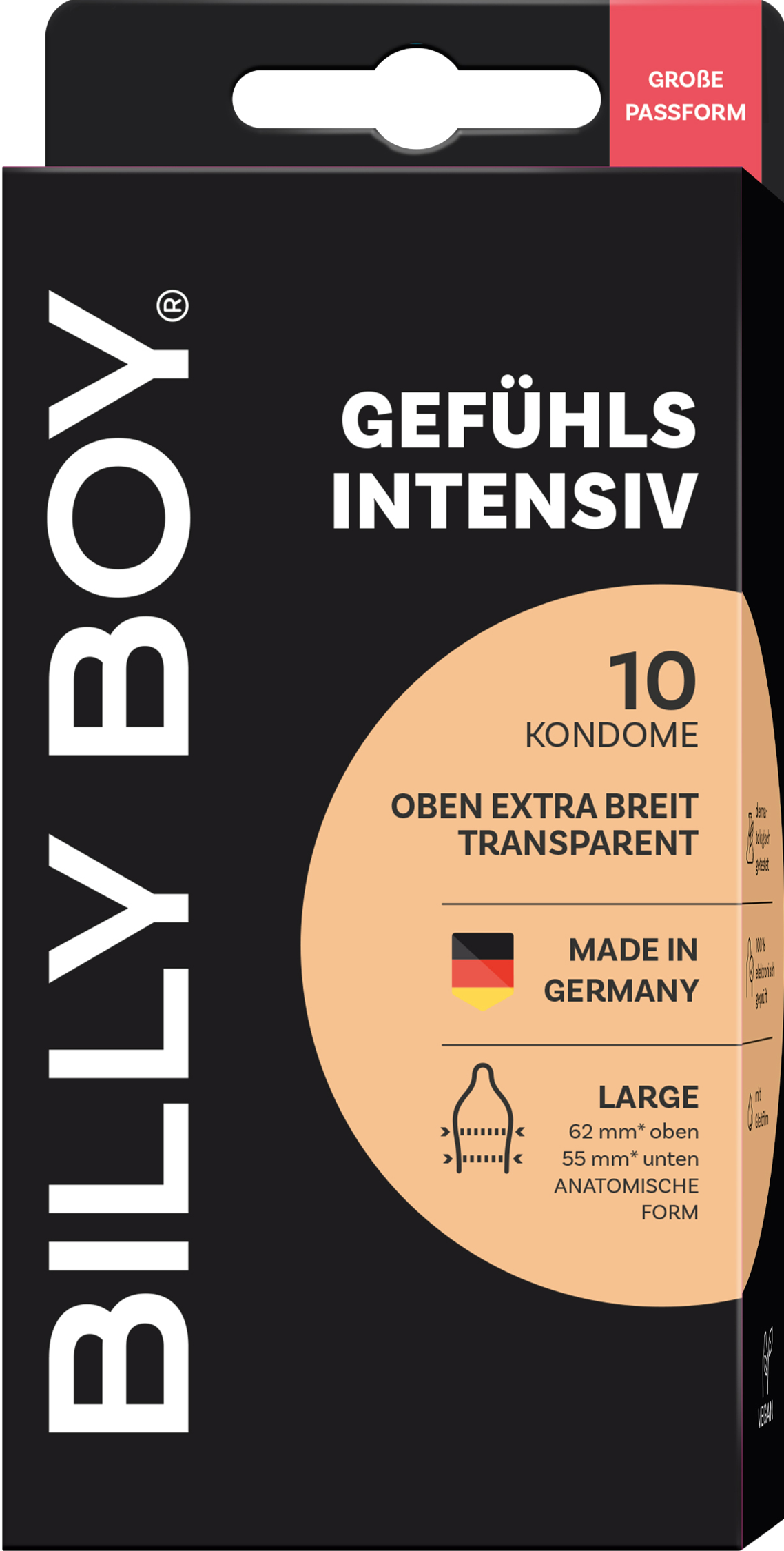 BILLY BOY Gefühlsintensiv, 10er Pack