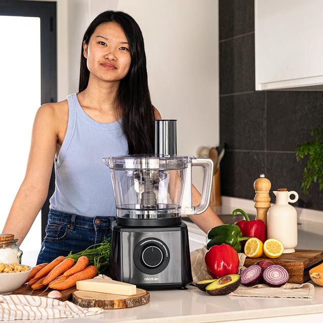 Cecotec Paprika 2000 Full Küchenmaschine mit einer maximalen Leistung von 2000 W