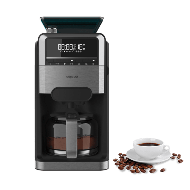 Cecotec Coffee Digitale 12-Tassen-Filterkaffeemaschine 66 Grind & Brew