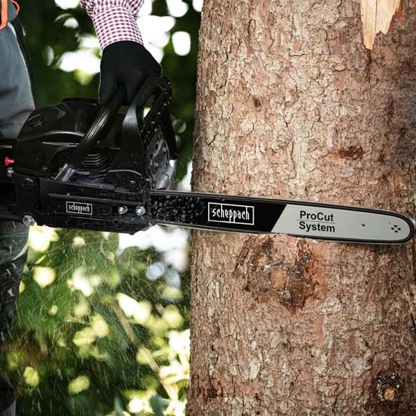 Benzin-Kettensäge CSP50 scheppach (DIY)