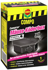 COMPO CUMARAX Mäuse-Köderbox, 200 g Schachtel COMPO CUMARAX Mäuse-Köderbox, 200 g Schachtel