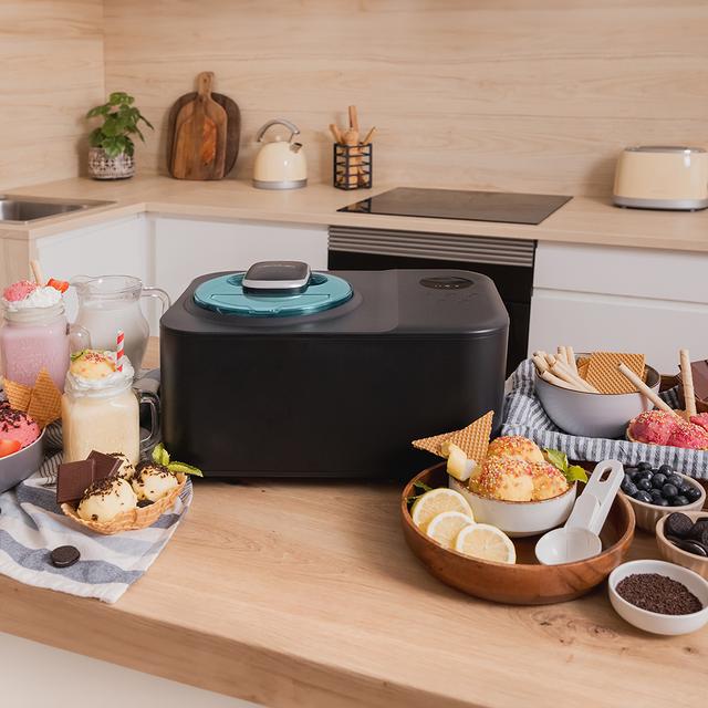 Cecotec Gelacy 1200 Touch Eismaschine mit1,2-Liter-Kompressorund Touch-Steuerung