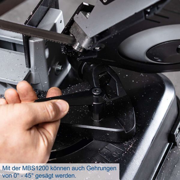 Metallbandsäge MBS1200 scheppach (DIY)