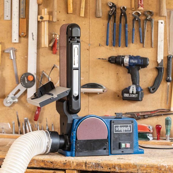 Scheppach Band- und Tellerschleifer BTS800 - 230V 50Hz 370W