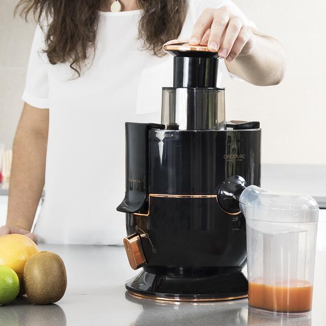 Cecotec ExtremeTitanium 19000 Entsafter für Gemüse und Obst 1000W, 19000 U/min