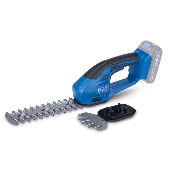 Scheppach Akku-Gras & Strauchschere C-HTGS200-X | Schnittbreite 90mm | Schnittlänge 200mm | 2in1