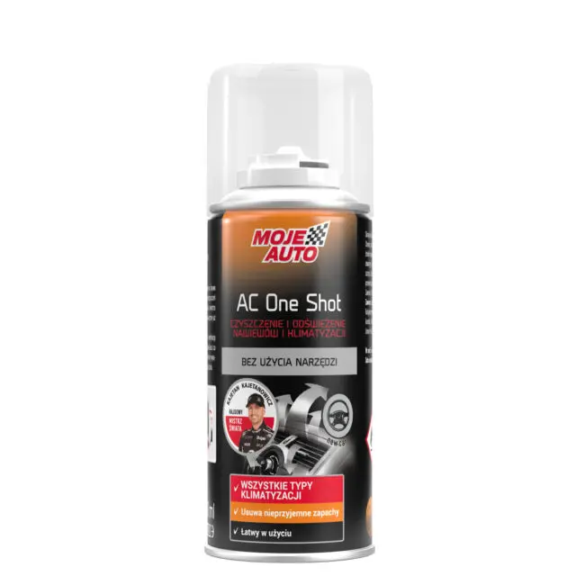 Moje Auto – AC ONE SHOT Klimaanlagen- und Lüftungserfrischer – New Car 150 ml
