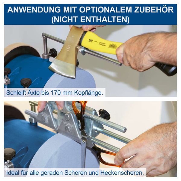 Scheppach Nass-Schleifsystem TIGER 2000S mit Zubehör, 200mm