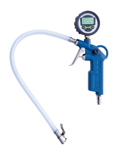 Scheppach Reifenfüllmessgerät mit digitaler Anzeige