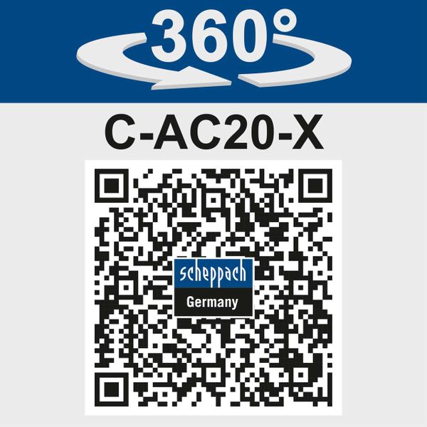 Scheppach Akku-Handkompressor C-AC20-X
