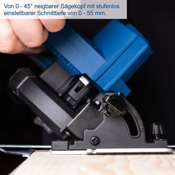 Scheppach Akku-Handkreissäge BC-HCS165-X