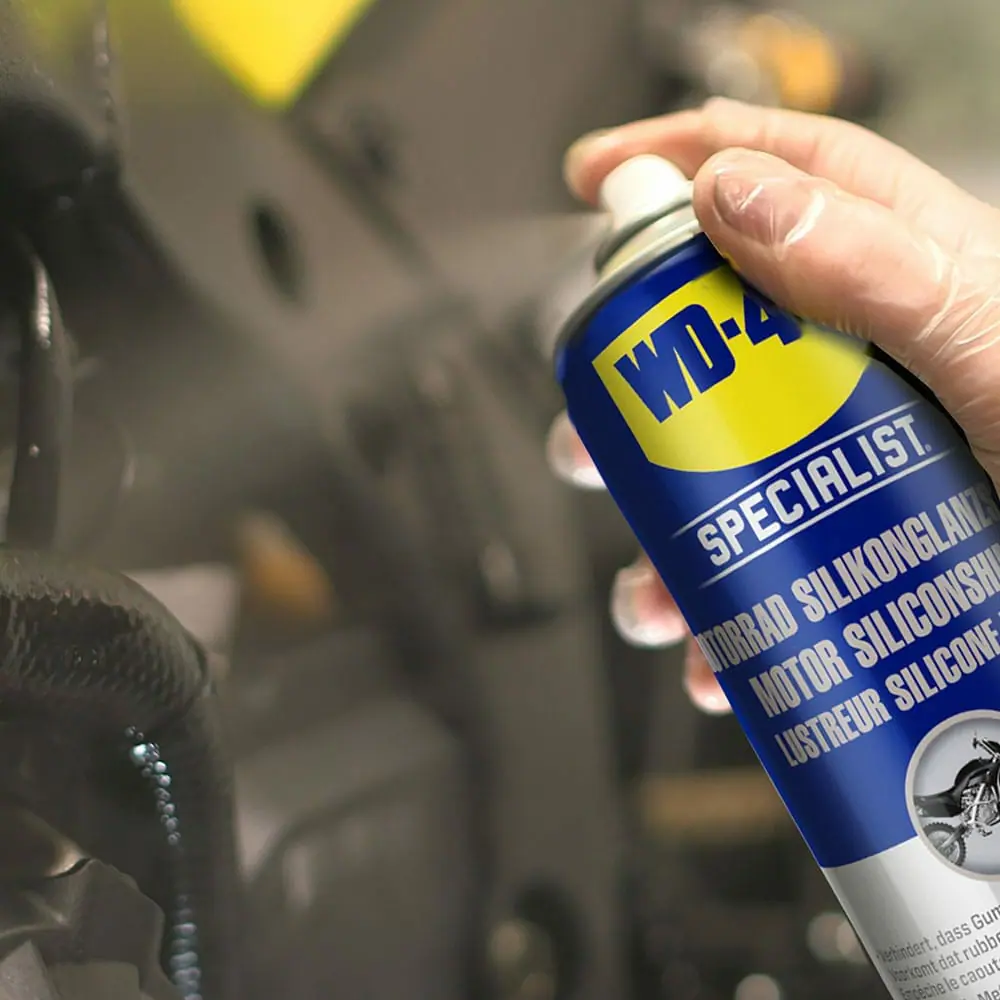 WD-40 SPECIALIST 400ml Motorrad Silikonglanzspray