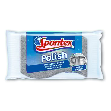 Spontex Polish Edelstahlputz Reinigungsschwamm