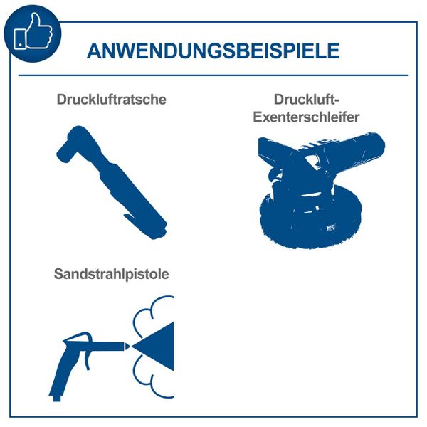 Scheppach Kompressor stehend HC85V 14 bar 330 l/min ölfrei 2x Manometer 2x Kupplung