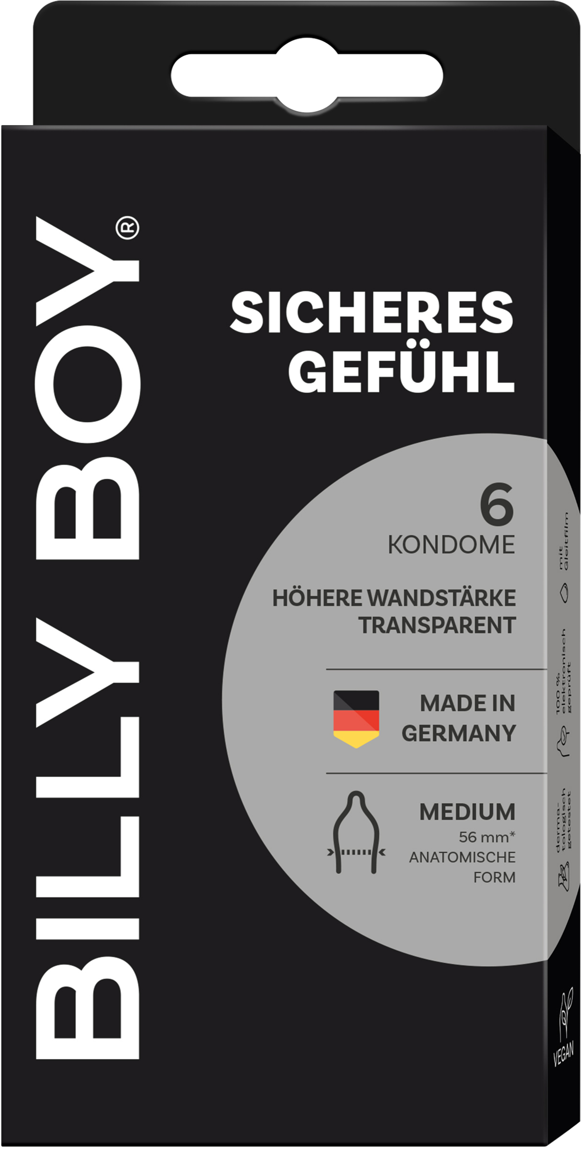 BILLY BOY Sicheres Gefühl, 6er Pack