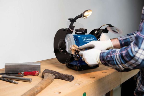 Doppelschleifer BG200AL scheppach (DIY)