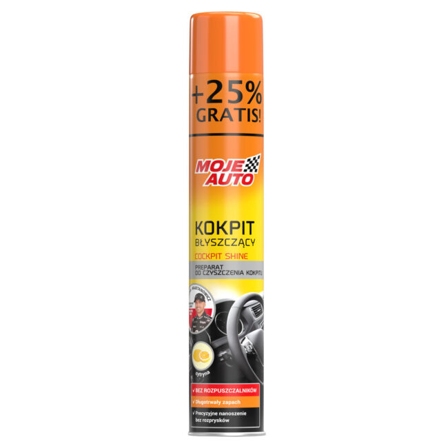 Moje Auto Glänzendes Cockpit-Spray Zitrone 750 ml