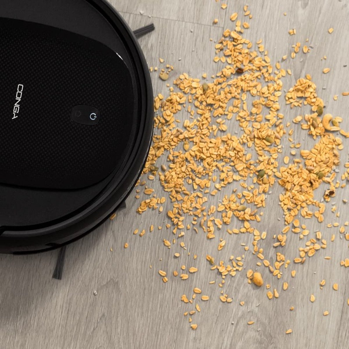 Cecotec Saugroboter "Conga Perfect&Clean Connected Titanium"