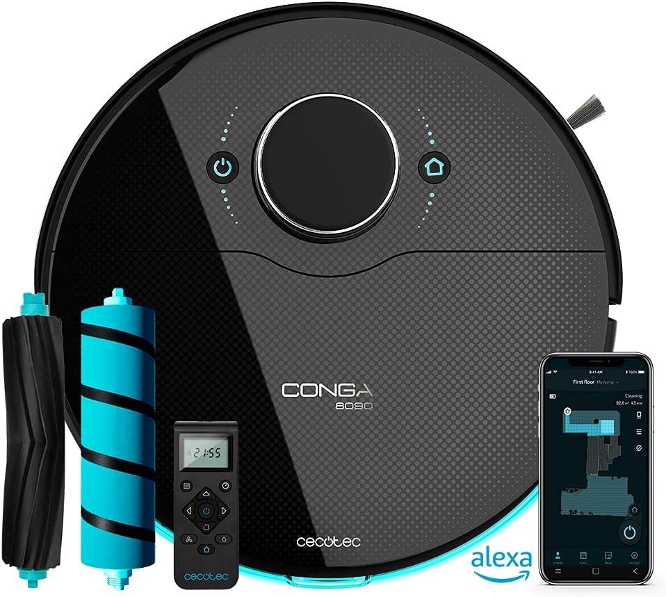Cecotec Saugroboter "Conga 8090 Ultra" - AMAZON Alexa compatibel Cecotec Saugroboter "Conga 8090 Ultra" - AMAZON Alexa compatibel