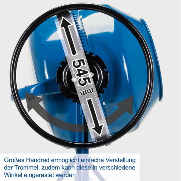 Betonmischer MIX125 scheppach (DIY)