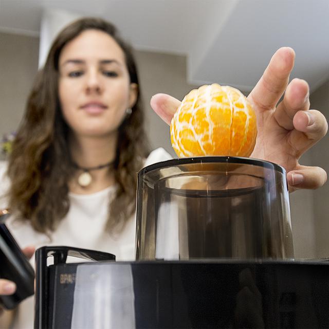 Cecotec ExtremeTitanium 19000 Entsafter für Gemüse und Obst 1000W, 19000 U/min