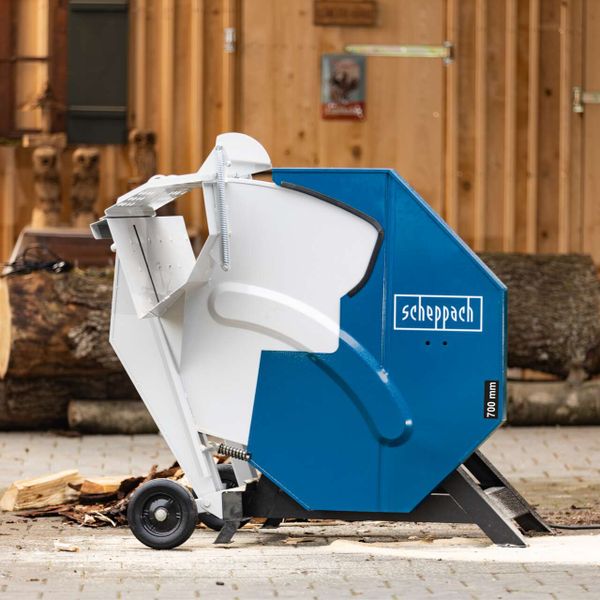 Scheppach Wippsäge HS730 - 400V 50Hz 4500W | 700mm | HW-Sägeblatt | 1m Schnittlänge